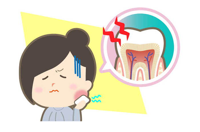 歯が痛い時にはNGです　周智郡森町