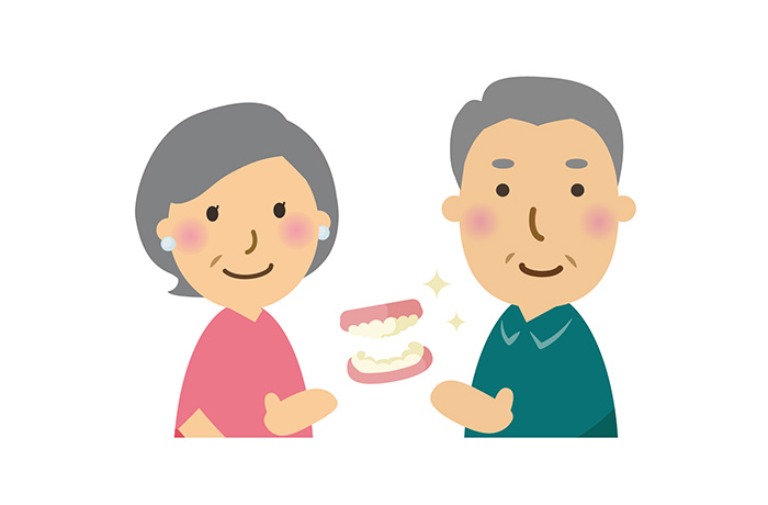 入れ歯のお手入れ