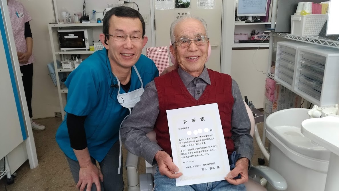 今週の8020達成者～190316～