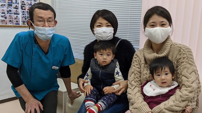 わが子をイケメンに育てよう！　周智郡森町