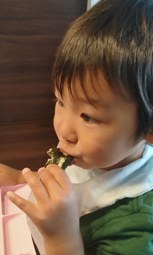 忙しい朝はおにぎり、海苔巻き が◎